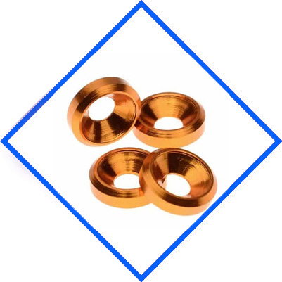 Copper Nickel 70/30 Countersunk Finishing Washer Copper Nickel 70/30 Countersunk Finishing Washer