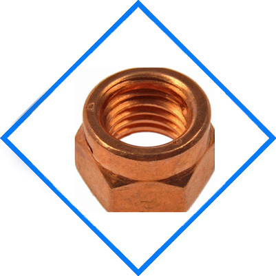 Copper Nickel 70-30 Nylon Insert Hex Nuts