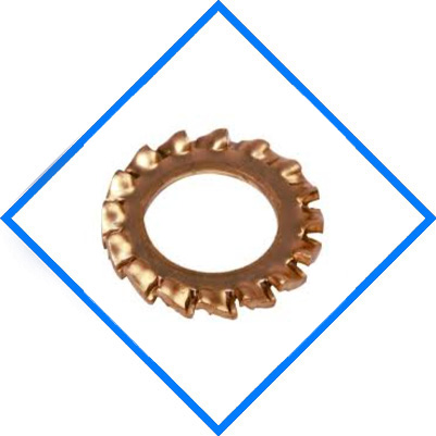 Copper Nickel 90/10 Star Washer