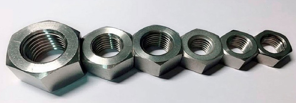 Nickel Alloy 200/201 Hex Nuts