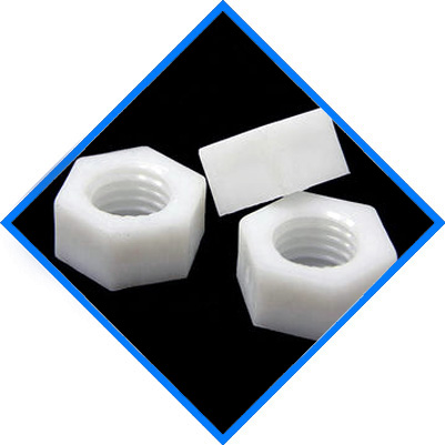 Polypropylene Hex Nuts Polypropylene Hex Nuts