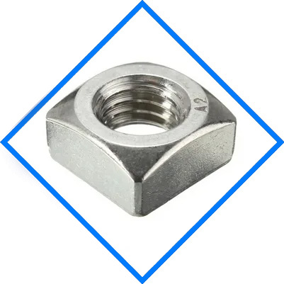 Stainless Steel 347/347H Square Nuts